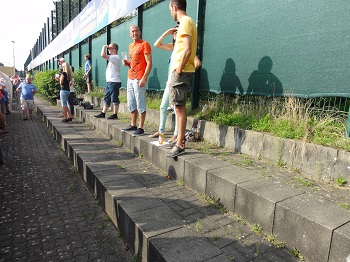 Stufen bei Bayern Alzenau