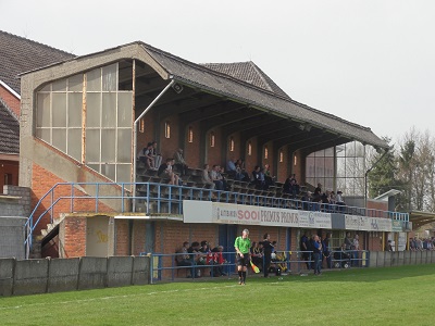 Tribüne an der Kerkstraat