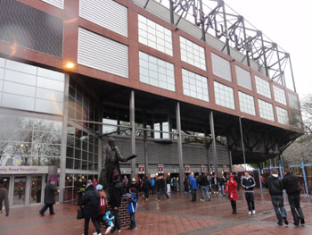 Aston Villa von Außen