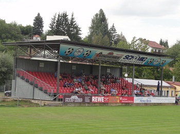 Tribüne im Hans-Walter-Wild-Stadion