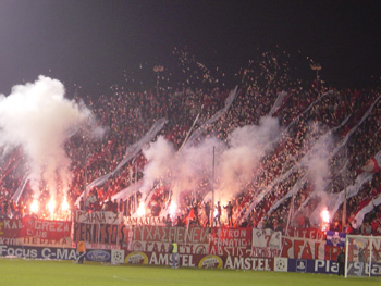 Stimmung bei Olympiakos