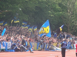 Koblenz-Kurve im Stadion