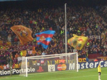 Zumindest hinter den Toren gibt es aktive Fans