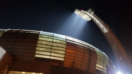 Flutlich bei Basaksehir