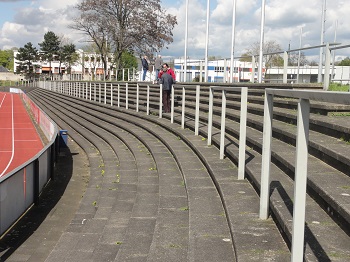 Stufen beim VfL Benrath