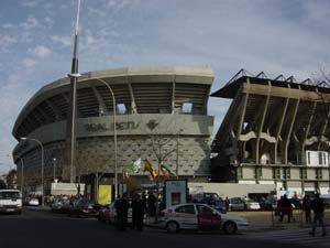 Die Betis-Heimat von Außen