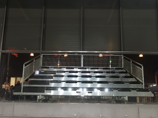 VIP-Tribüne in Bocholt