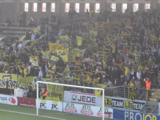 Intro der Fans von Elfsborg Boras