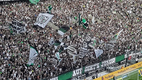 Der Borussia-Park gegen Bremen