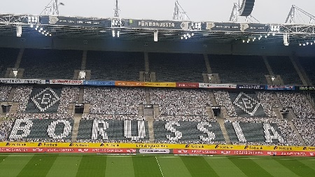 Pappkameraden im Borussia-Park gegen Wolfsburg