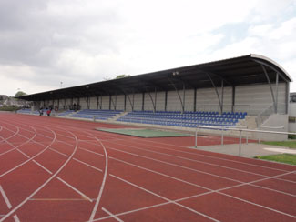 Haupttribüne in Bottrop