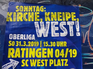 Sonntag: Kirche, Kneipe, West!