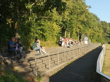Stufen im Willi Widhopf-Stadion