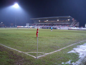 Das Stadion Kehrweg in Eupen