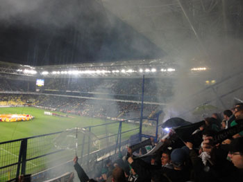 Gästeblock bei Fenerbace