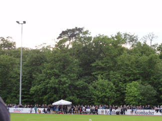 Gegengerade mit Grün