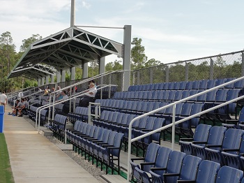 Tribünchen bei den Eagles