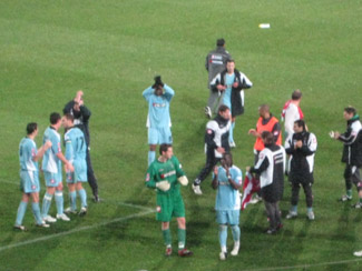 Auch das letzte Auswärtsspiel des Jahres wurde gewonnen