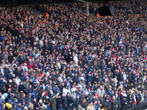 Die Anhänger von Leyton Orient