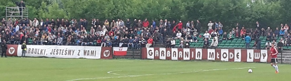 Stadion von Garbarnia Krakau