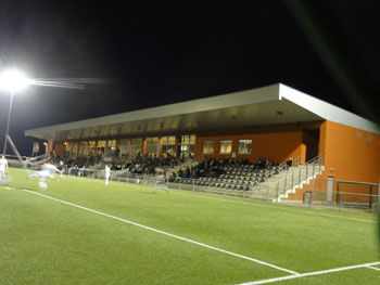 Tribüne beim KRC Gent-Zeehaven