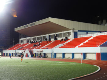 Haupttribüne in Gibraltar
