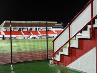 Victoria Stadium in Gibraltar