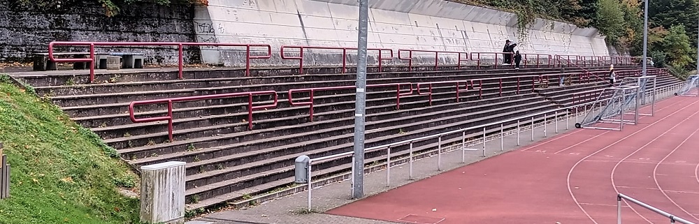 Das Stadion Lochwiese in Gummersbach