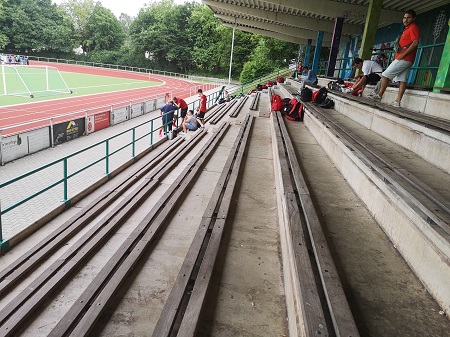 Stadion im Sportzentrum Helfe