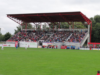Haupttribüne beim Hoogstraten VV