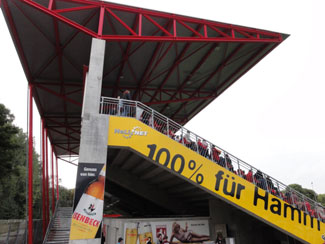 Tribüne in Hoogstraten