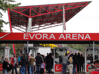 Stadionkneipe in Belgien bei Hoogstraten