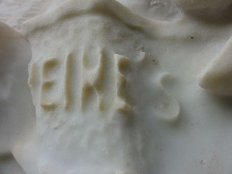 Deppen-Apostroph am Grab Heinrichs Heine