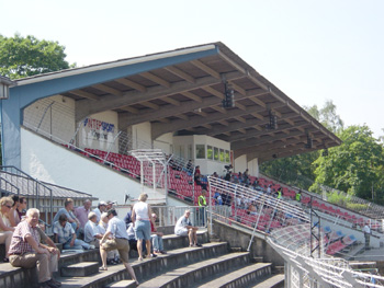 Tribüne in Herford