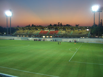 Das Stadio Tullo Morgagni mit seiner Radrennbahn