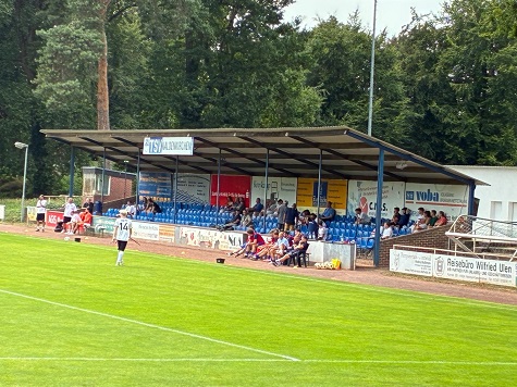 Tribüne der Jahnkampfbahn in Nettetal