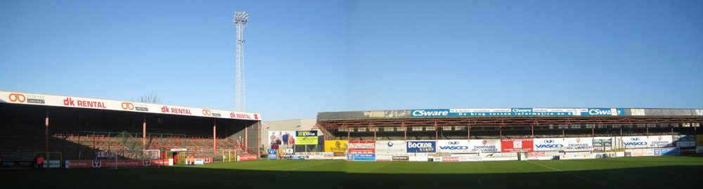 Das Guldensporenstadion in Kortrijk
