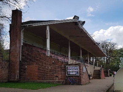 Tribüne bei Preussen Krefeld
