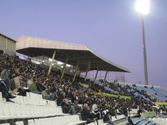 Der Eingang des Athlitiko Kentro Zenon