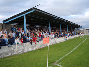 Die einzige Tribüne in Limerick