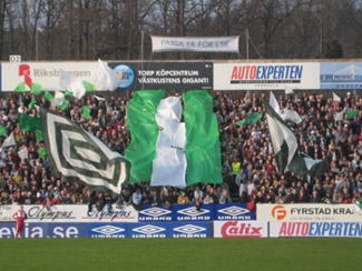 Intro der Fans von Ljungskile SK