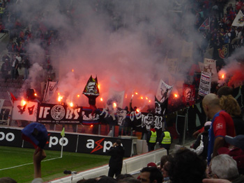 Das Stade Gerland in Lyon