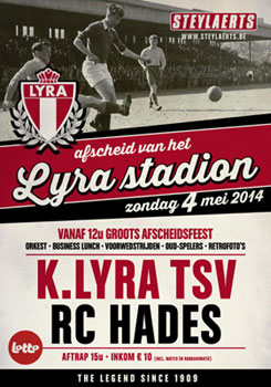 Afscheid van het Lyrastadion