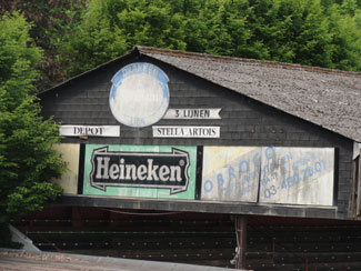 Dach der Haupttribüne