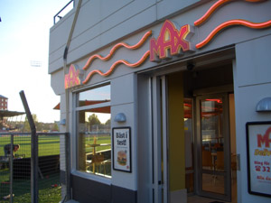 Schnellimbiss im Stadion