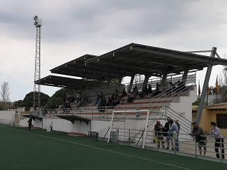 Tribüne in Porreres