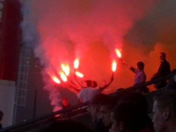 Intro der Gästefans