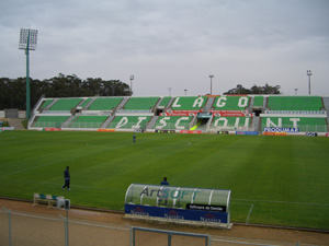 Die Gegengerade in Rio Aves Stadion
