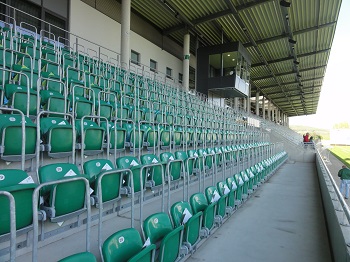 Haupttribüne beim SV Rödinghausen