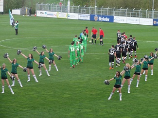 Cheerleader in Rödinghausen